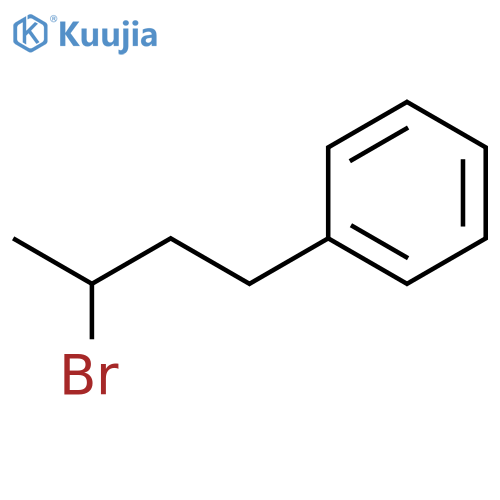 Benzene, (3-bromobutyl)-, (±)- structure
