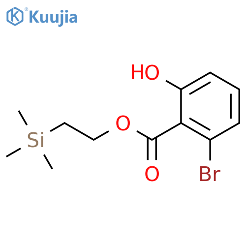 2-(Trimethylsilyl)ethyl 2-bromo-6-hydroxybenzoate structure