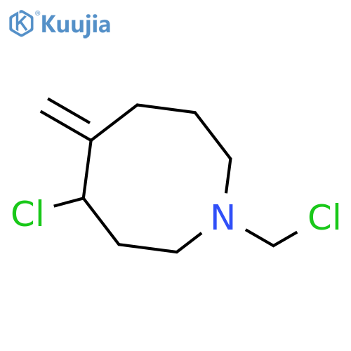Azocine, 4-chloro-1-(chloromethyl)octahydro-5-methylene- (9CI) structure