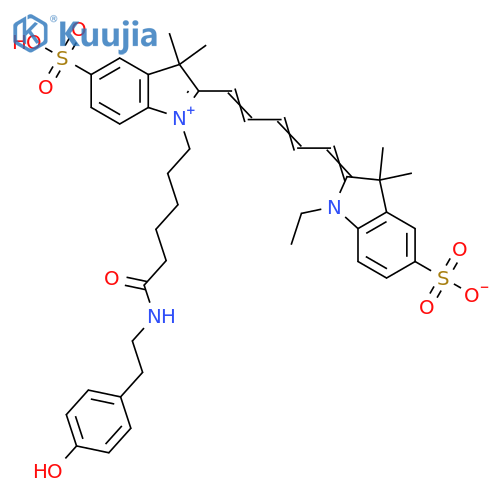 Cyanine 5 Tyramide structure