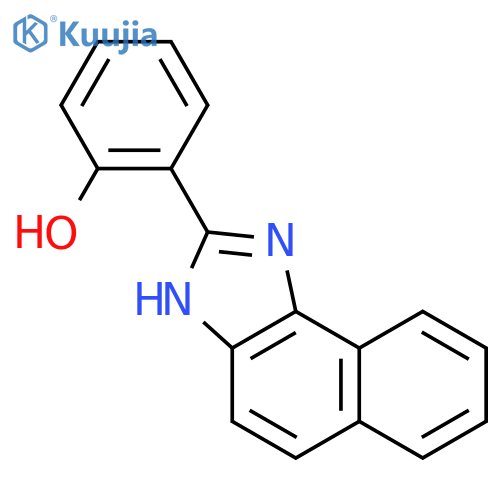 6-(1,3-dihydro-2H-naphtho[1,2-d]imidazol-2-ylidene)cyclohexa-2,4-dien-1-one structure