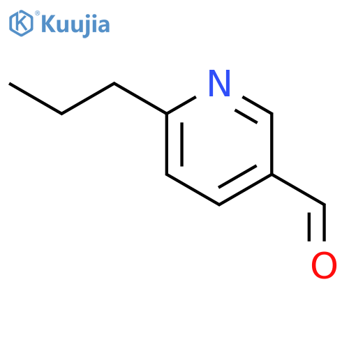 3-Pyridinecarboxaldehyde,6-propyl- structure