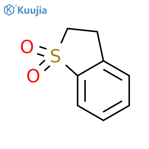 Benzo[b]thiophene,2,3-dihydro-, 1,1-dioxide structure