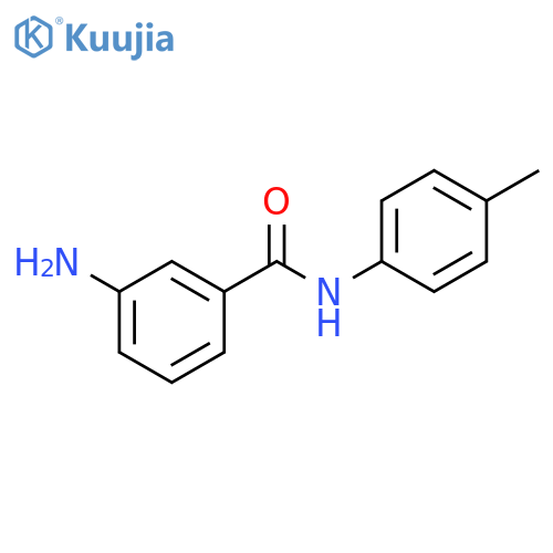 3-Amino-N-(4-methylphenyl)benzamide structure