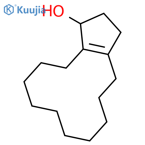 2,3,4,5,6,7,8,9,10,11,12,13-dodecahydro-1H-cyclopenta[12]annulen-3-ol structure