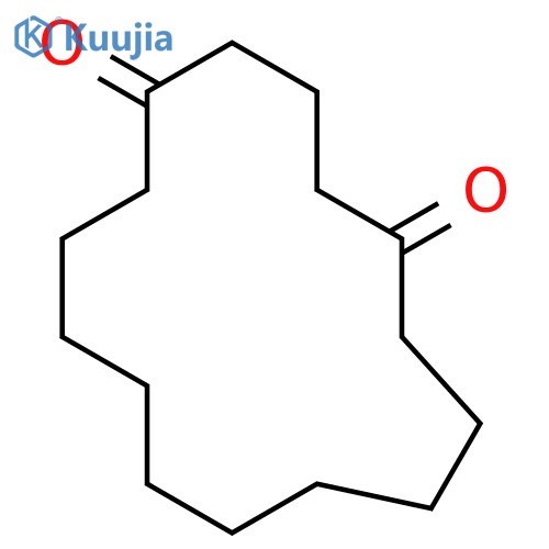 1,5-Cyclopentadecanedione structure