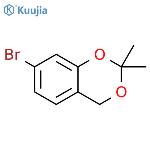 7-bromo-2,2-dimethyl-4H-benzo[d][1,3]dioxine structure