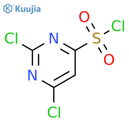 2,6-DICHLORO-PYRIMIDINE-4-SULFONYL CHLORIDE structure