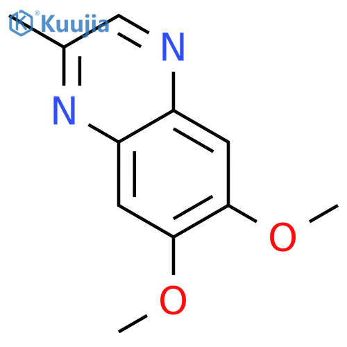 6,7-Dimethoxy-2-methylquinoxaline structure