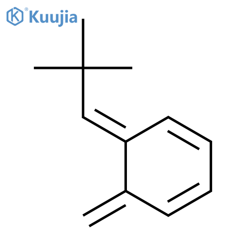 1,3-Cyclohexadiene, 5-(2,2-dimethylpropylidene)-6-methylene- structure