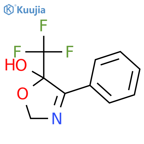 5-Oxazolol, 2,5-dihydro-4-phenyl-5-(trifluoromethyl)- structure