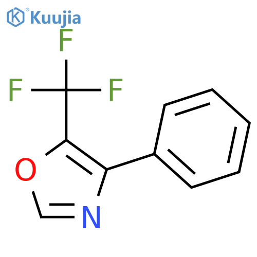 Oxazole, 4-phenyl-5-(trifluoromethyl)- structure