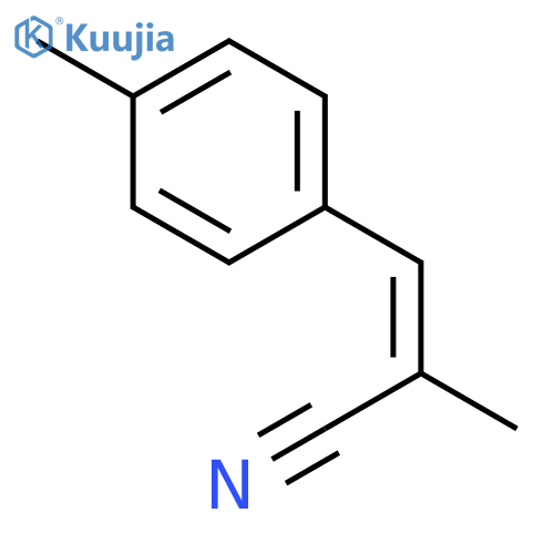 2-Propenenitrile, 2-methyl-3-(4-methylphenyl)-, (Z)- structure