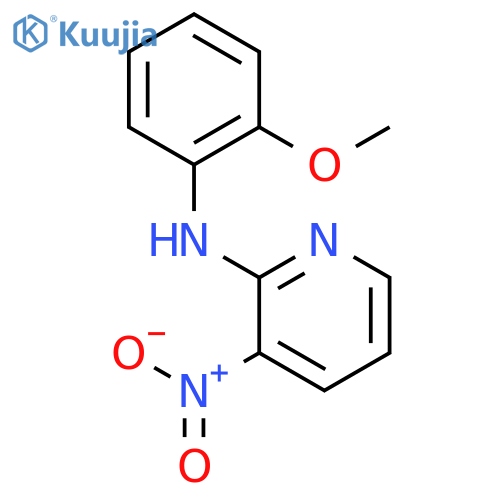 2-Pyridinamine, N-(2-methoxyphenyl)-3-nitro- structure