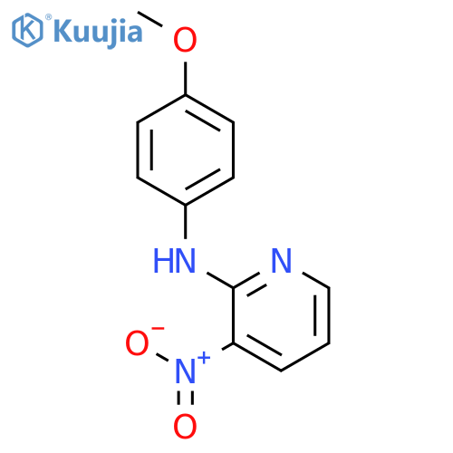 2-Pyridinamine, N-(4-methoxyphenyl)-3-nitro- structure