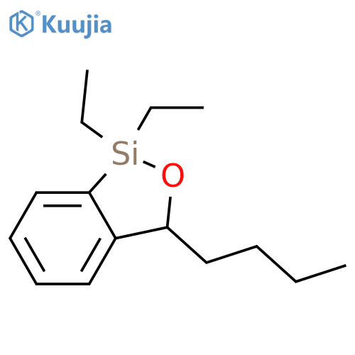 3-n-BUTYL-1,1-DIETHYL-1,3-DIHYDROBENZO[1,2]OXASILOLE structure