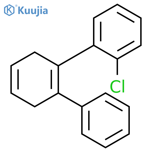 Benzene, 1-chloro-2-(2-phenyl-1,4-cyclohexadien-1-yl)- structure