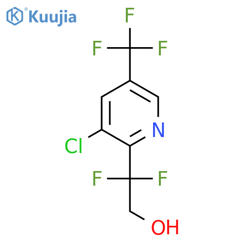 2-(3-Chloro-5-(trifluoromethyl)pyridin-2-yl)-2,2-difluoroethanol structure