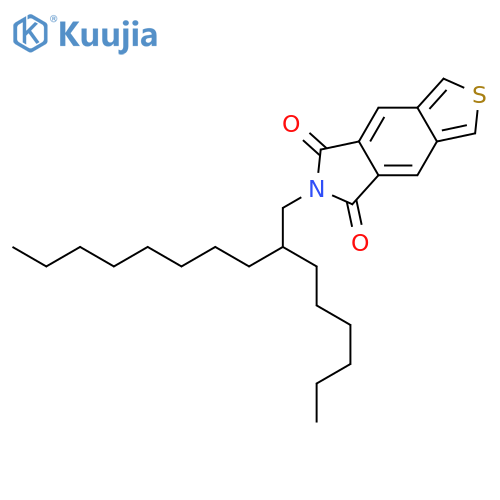 5H-Thieno[3,4-f]isoindole-5,7(6H)-dione, 6-(2-hexyldecyl)- structure
