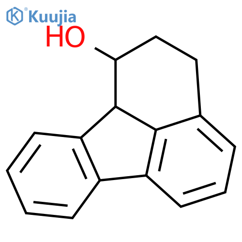 1-Fluoranthenol, 1,2,3,10b-tetrahydro-, (±)- structure