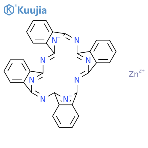 Zinc phthalocyanine structure
