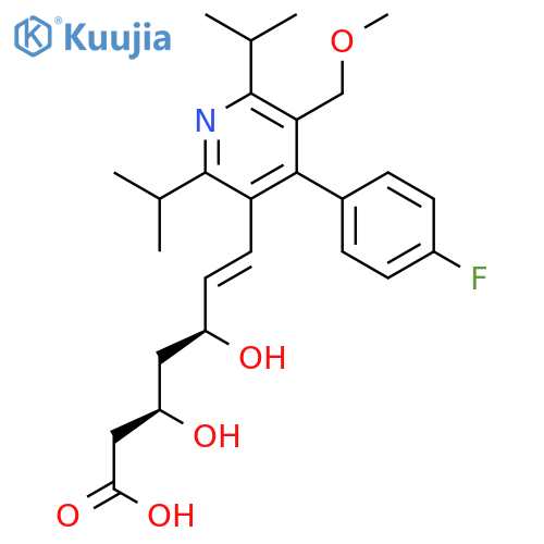 Cerivastatin sodium structure