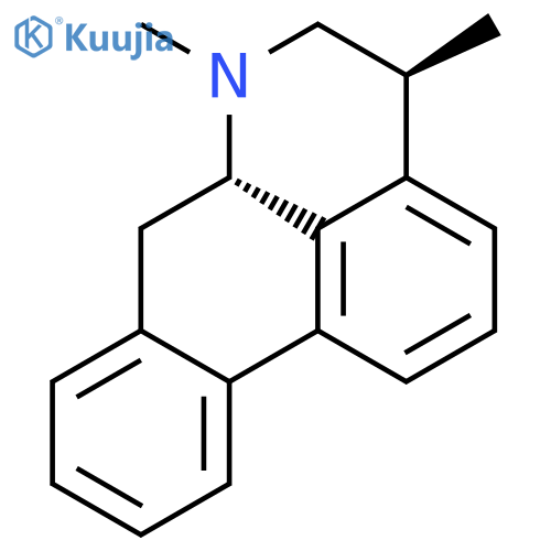 4H-Dibenzo[de,g]quinoline, 5,6,6a,7-tetrahydro-4,6-dimethyl-, cis-(±)- structure