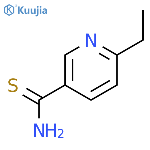 6-Ethylnicotinothioamide structure