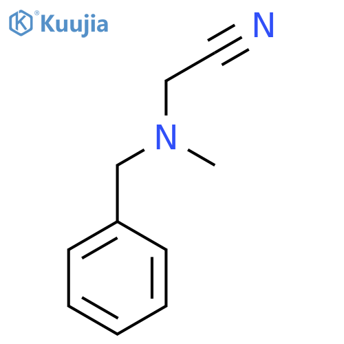 2-(N-Benzyl-N-methylamino)acetonitrile structure