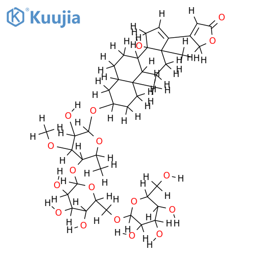 Delta16-digitoxigenin beta-odorotrioside structure