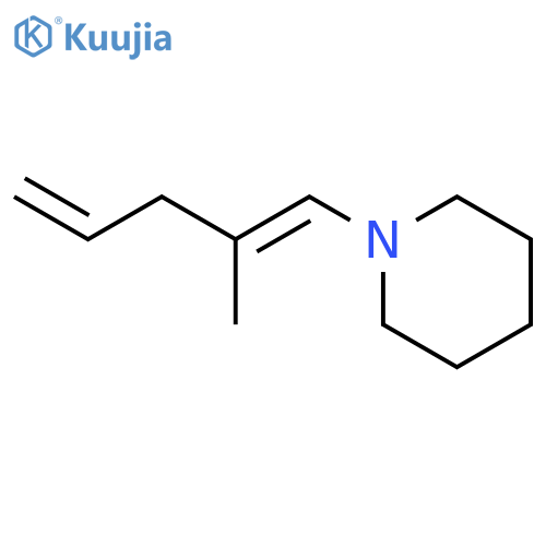 1-(2-Methylpenta-1,4-dien-1-YL)piperidine structure