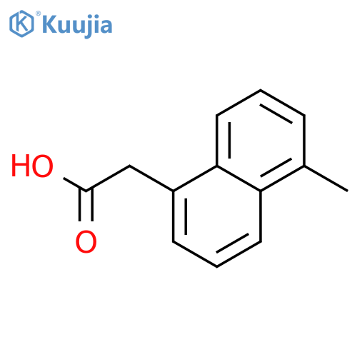 1-Naphthaleneacetic acid, 5-methyl- structure