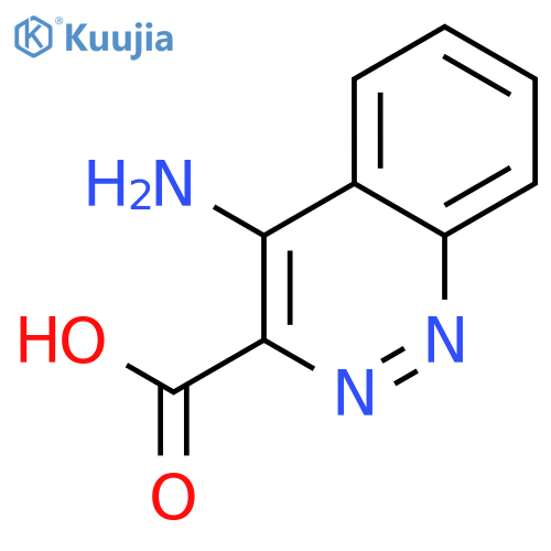 4-aminocinnoline-3-carboxylic acid structure