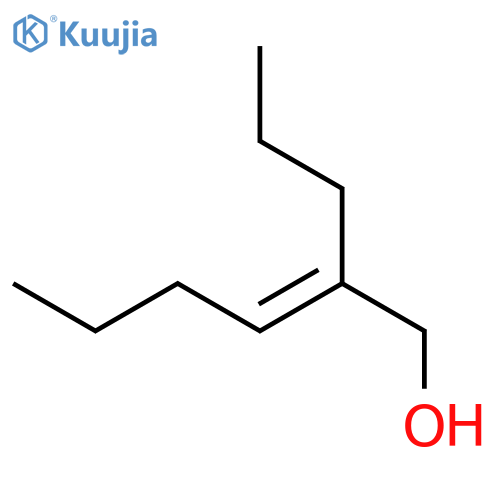 2-Hexen-1-ol, 2-propyl-, (E)- structure
