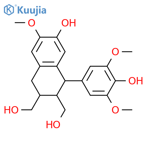 2,7'-Cyclo-8,8'-lignan-3',4,4',5,5',9,9'-heptol; (7'R,8S,8'S)-form, 3',5,5'-Tri-Me ether structure
