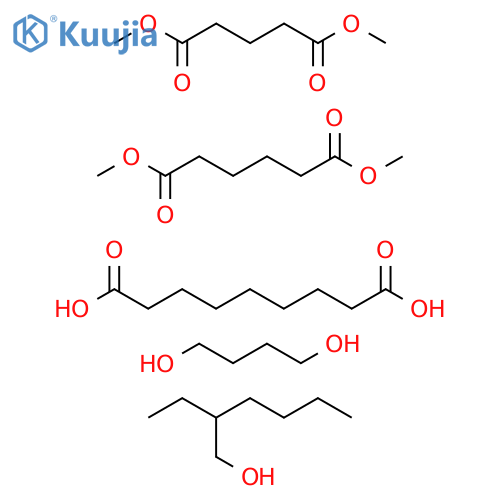 Nonanedioicacid,polymerwith1,4-butanediol,dimethylhexanedioateanddimethylpentanedioate,2-ethylhexylester structure