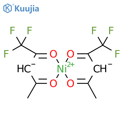 nickel trifluoroacetylacetonate structure