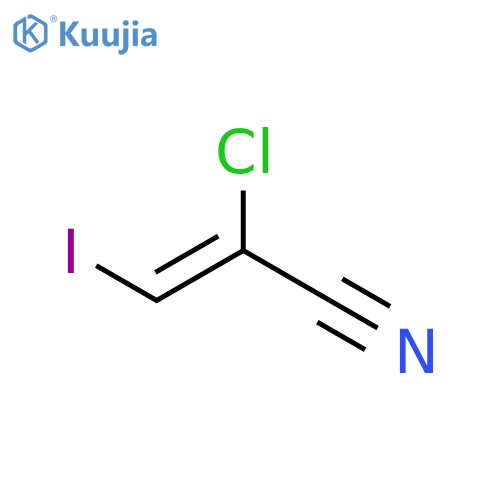 2-Chloro-3-iodoprop-2-enenitrile structure