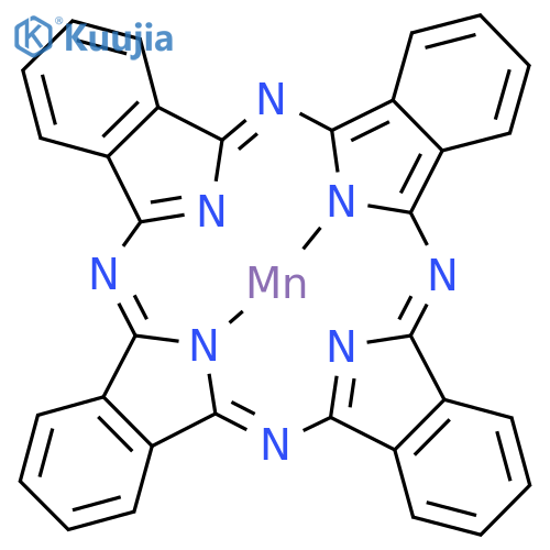 MANGANESE PHTHALOCYANINE structure