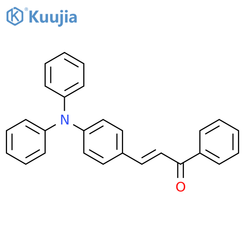 3-(4-Diphenylamino-phenyl)-1-phenyl-propenone structure