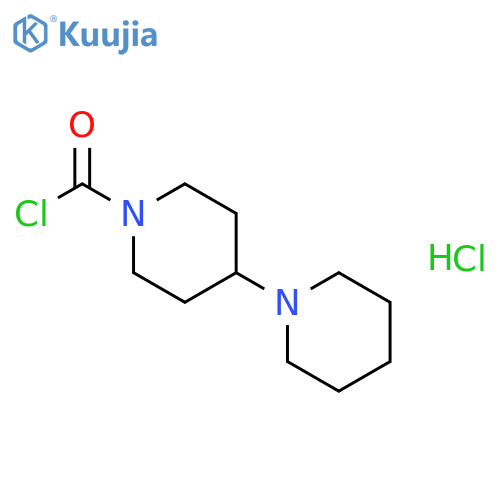 1,4'-bipiperidine-1'-carbonyl chloride hydrochloride structure