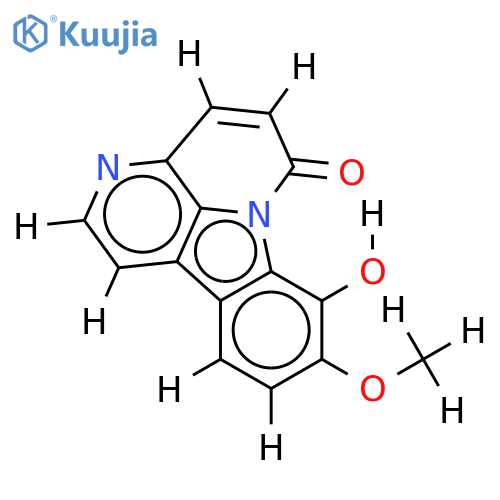 8-Hydroxy-9-methoxycanthin-6-one structure