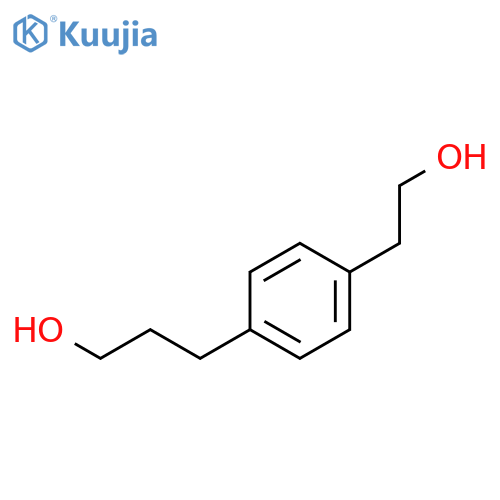 Benzenepropanol,4-(2-hydroxyethyl)- structure