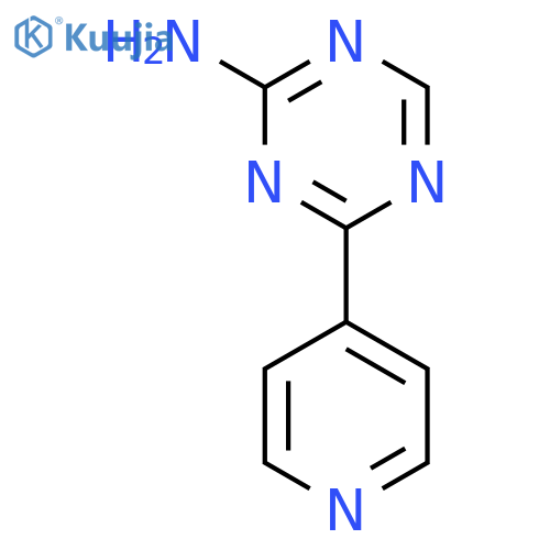 2-amino-4-(4-pyridinyl)-1,3,5-triazine structure