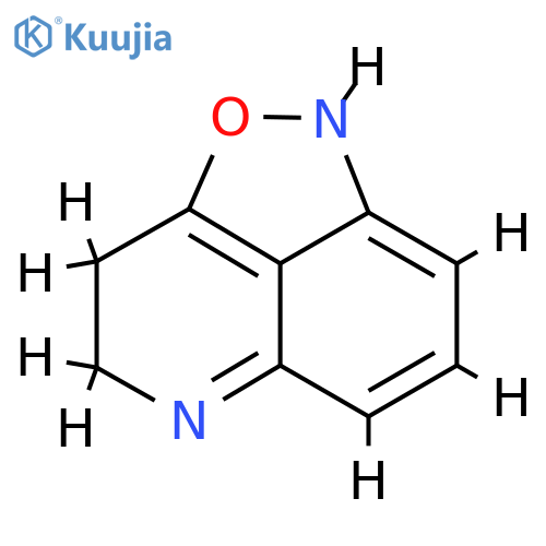 6H-Isoxazolo[5,4,3-de]quinoline,7,8-dihydro- structure