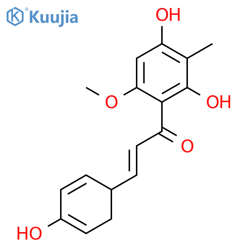2',4',4-trihydroxyl-3'-methyl-6'-methoxyldihydrochalcone structure