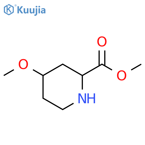 methyl 4-methoxypiperidine-2-carboxylate structure