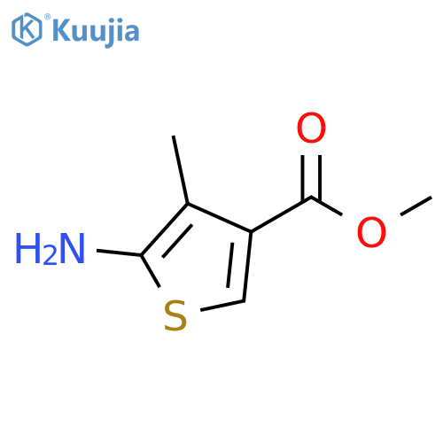 methyl 5-amino-4-methylthiophene-3-carboxylate structure