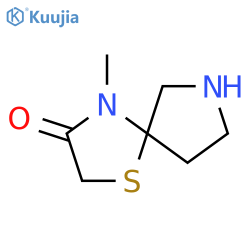 4-methyl-1-thia-4,7-diazaspiro[4.4]nonan-3-one structure