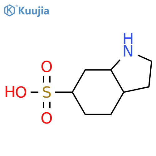 octahydro-1H-indole-6-sulfonic acid structure